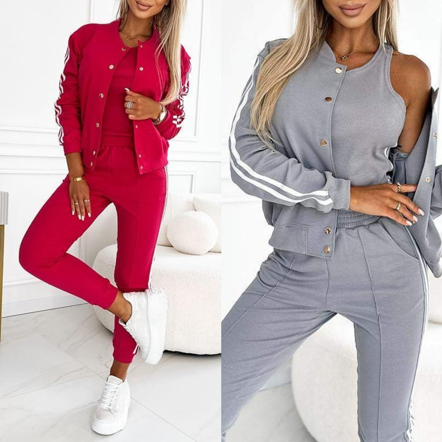 Kendra | Conjunto Deportivo Tres Piezas Ajustado