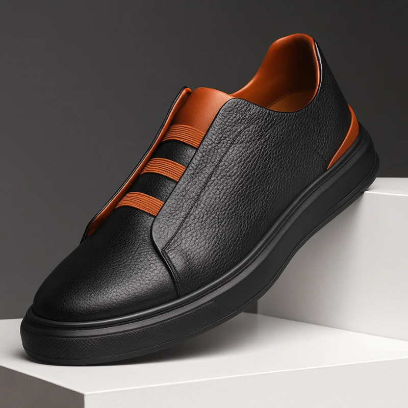 Geraldo | Zapatillas Casuales Sin Cordones Con Ribetes en Contraste