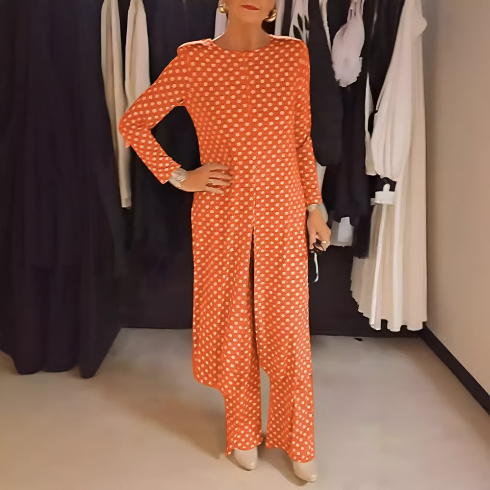 Maryse | Conjunto Mujer Dos Piezas Lunares Elegante