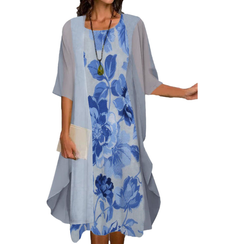 Venolia - Conjunto De Dos Piezas Con Estampado Floral