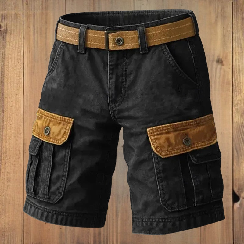 Rocha | Bermudas Cargo Hombre Vintage Algodón