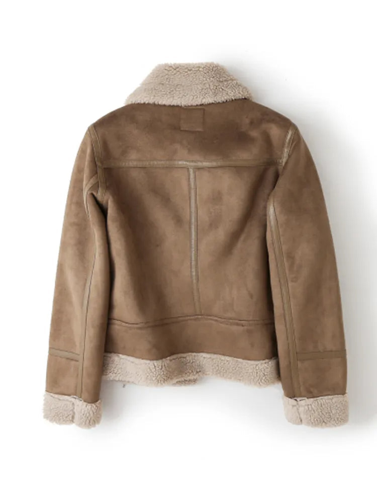 Odille | Chaqueta Aviador Cálida Estilo Vintage