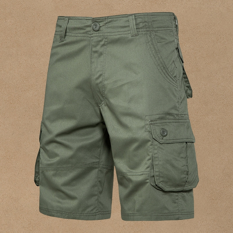 Owen | Bermudas Cargo Hombre Bolsillos Algodón