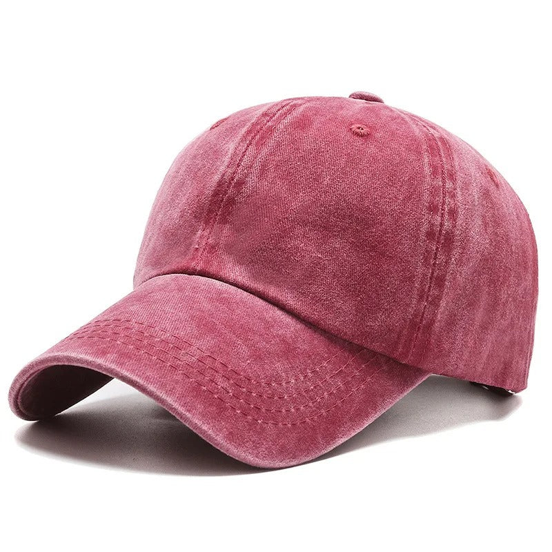 Emirjan | Gorra de Béisbol con Efecto denim Lavado