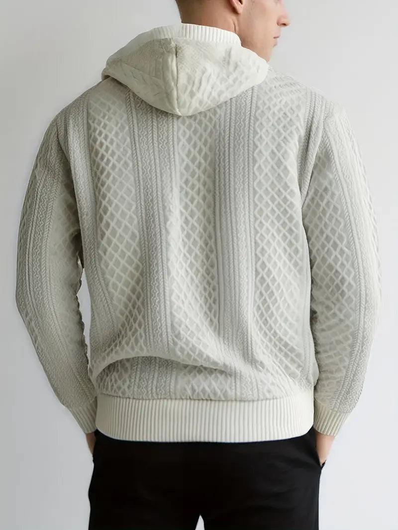 Karah | Jersey De Punto Con Textura Y Capucha
