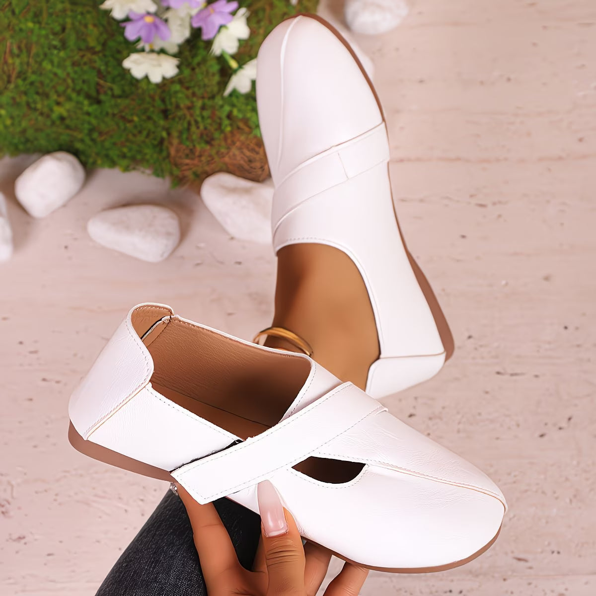 Tandara | Bailarinas Con Diseño De Tiras Cruzadas Y Aberturas
