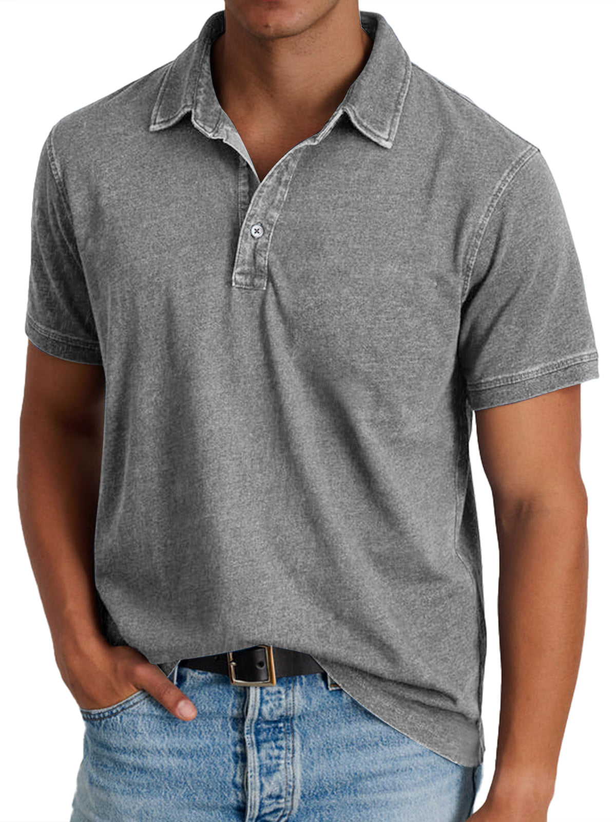 Isidro | Camisa Polo De Manga Corta
