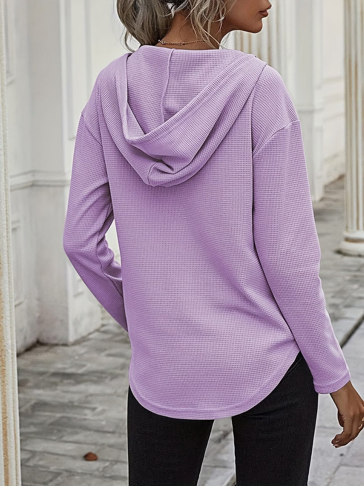 Laurette | Sudadera con Capucha de Manga Larga