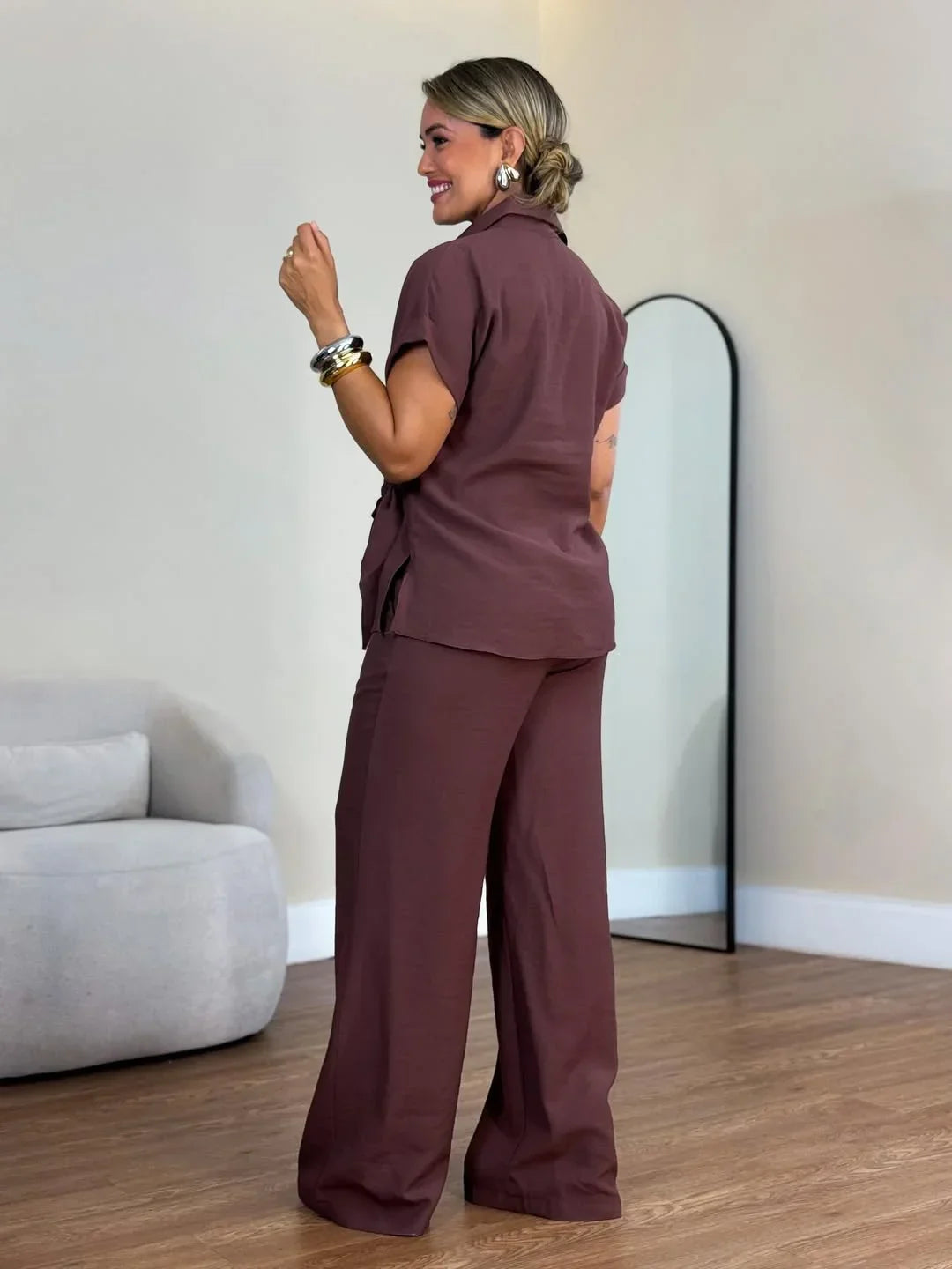 Lorie | Conjunto Dos Piezas Con Lazo Frontal