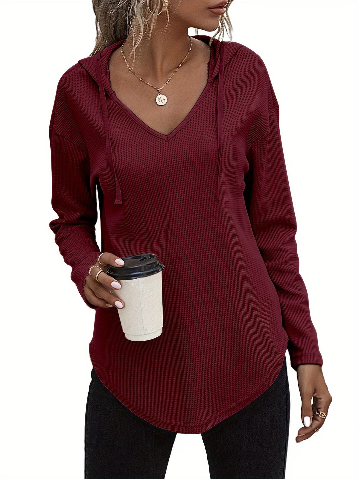 Laurette | Sudadera con Capucha de Manga Larga