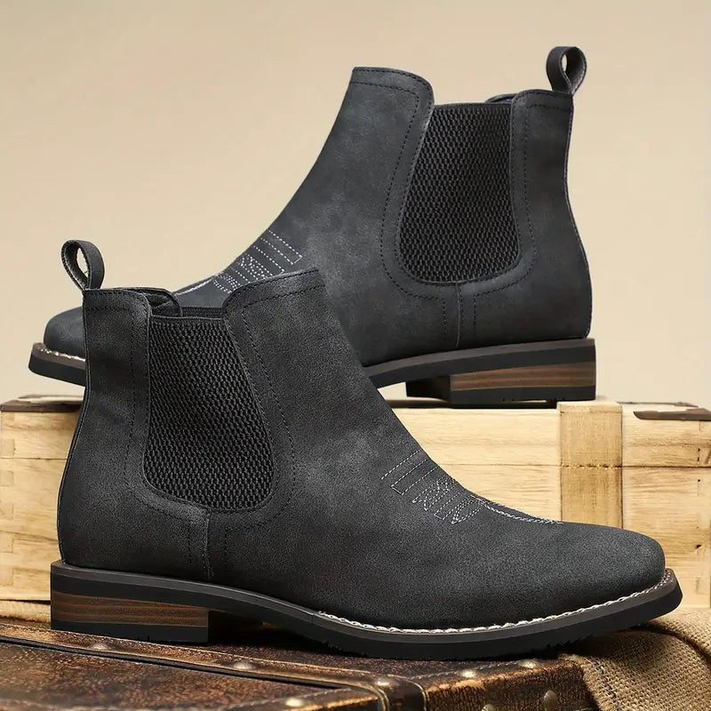 Lawrence - Botines Chelsea Con Paneles Laterales Elásticos