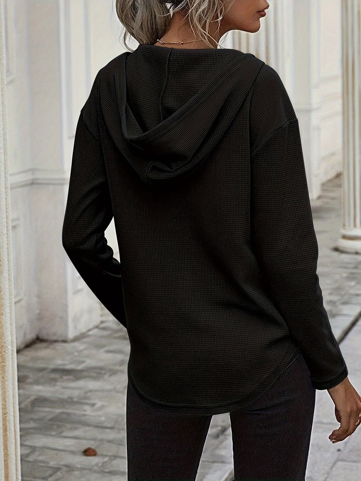 Laurette | Sudadera con Capucha de Manga Larga