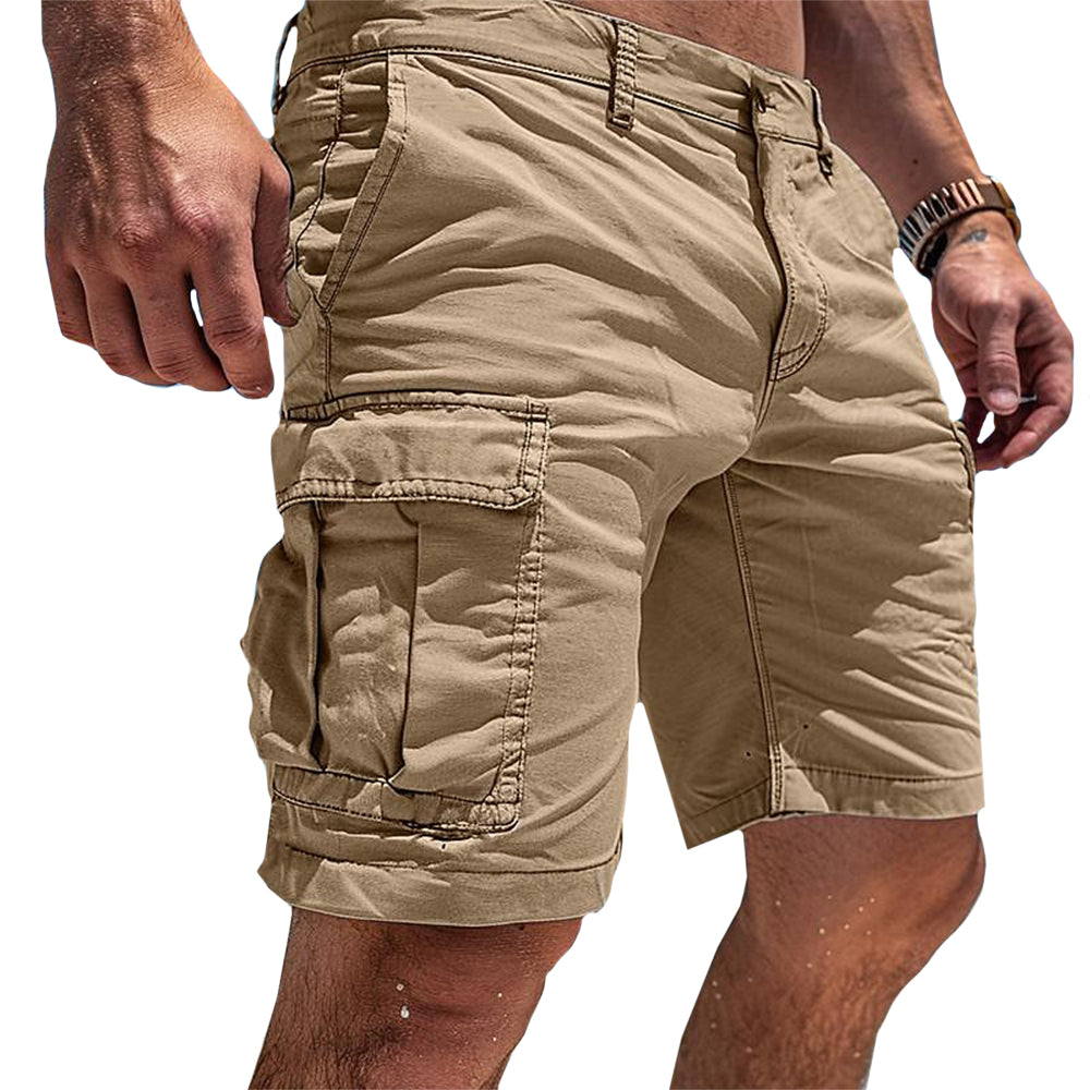 Marley | Bermudas Hombre Casual Cargo Multibolsillos