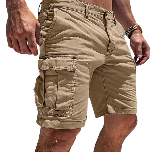 Marley | Bermudas Hombre Casual Cargo Multibolsillos