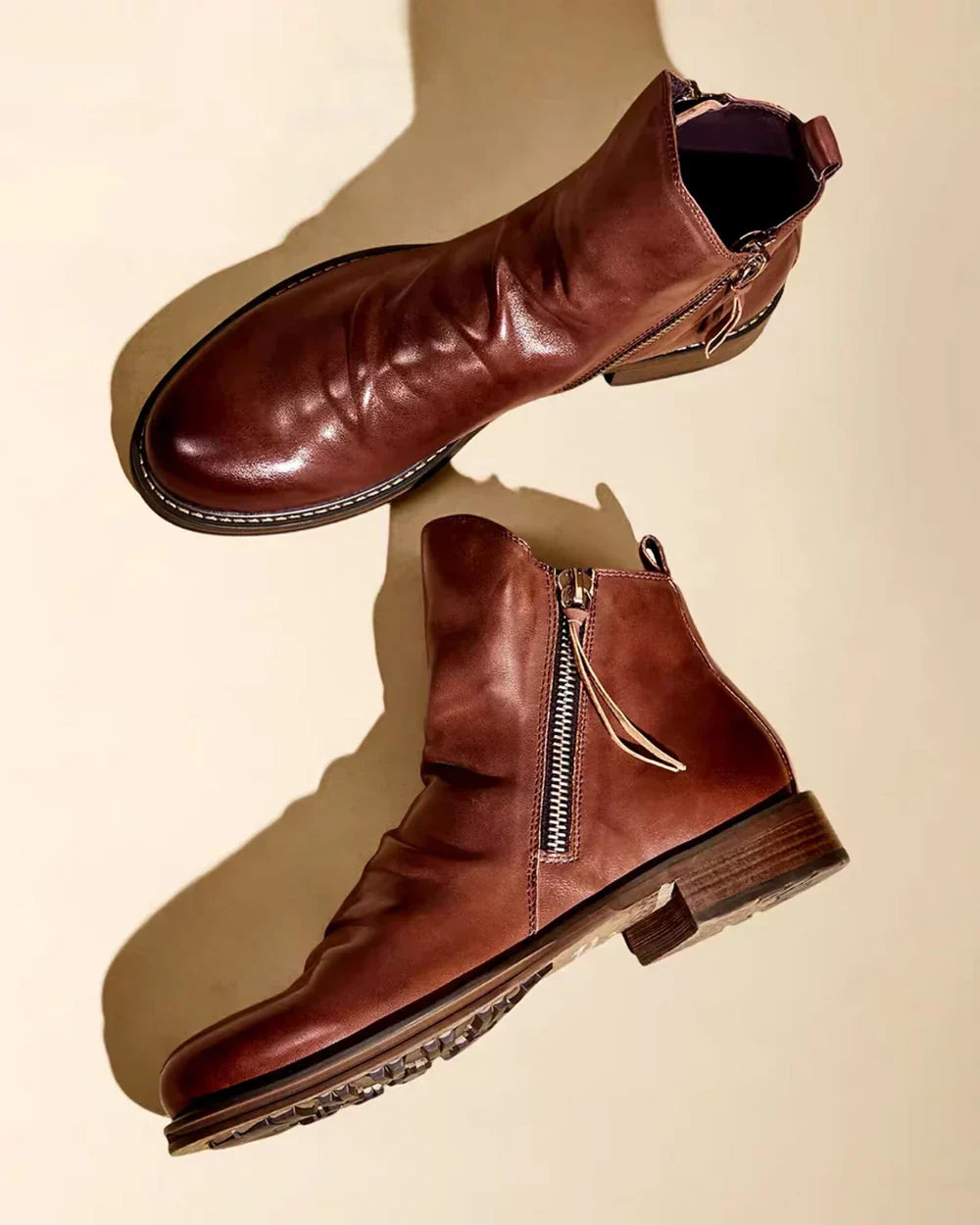 Benes | Botines de Tobillo con Cremallera Lateral