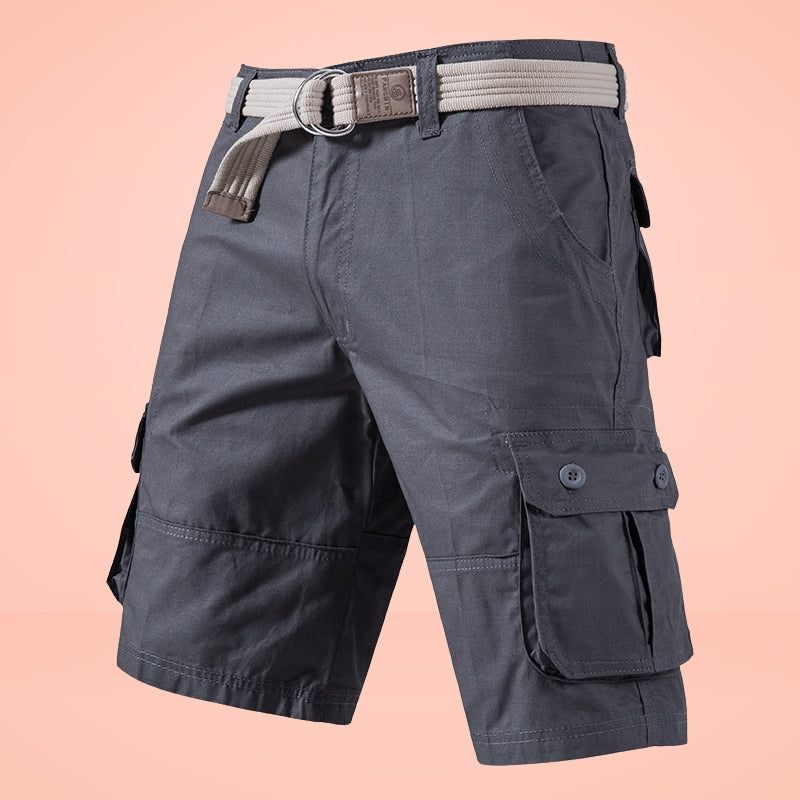 Waller | Pantalones Cortos Cargo Con Múltiples Bolsillos