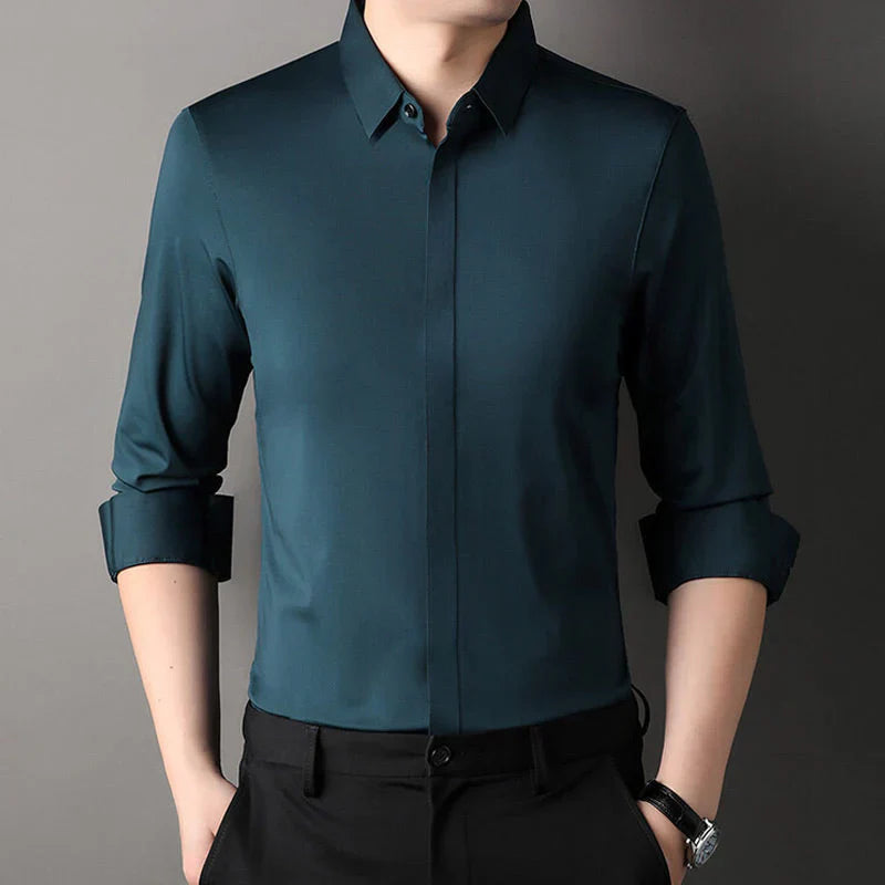 Kusek | Camisa de Manga Larga con Botones