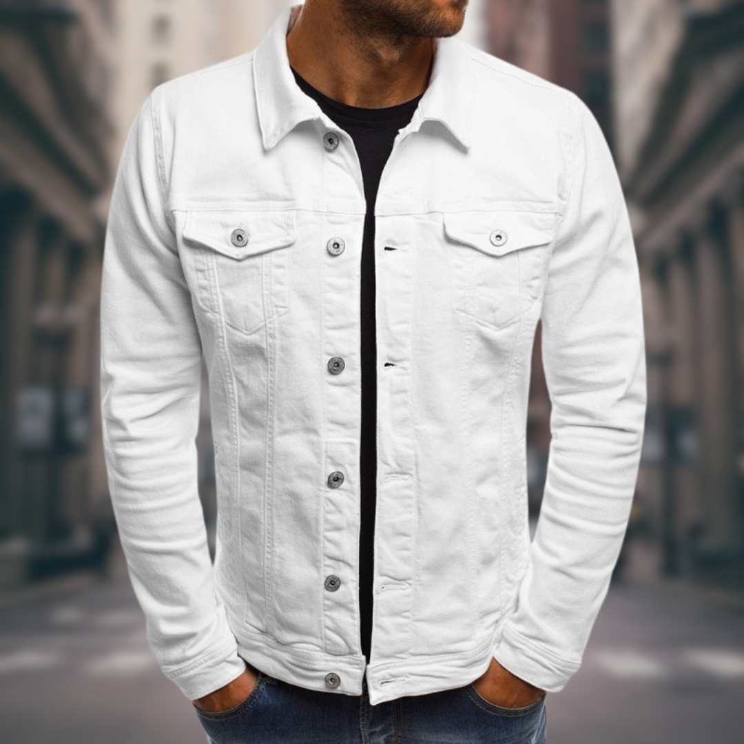 Rolando | Chaqueta De Botones Estilo Vaquero