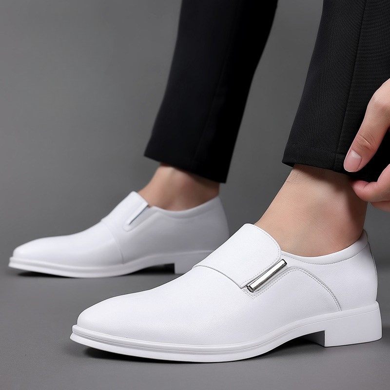 Hader - Mocasines Sin Cordones de Punta Afilada