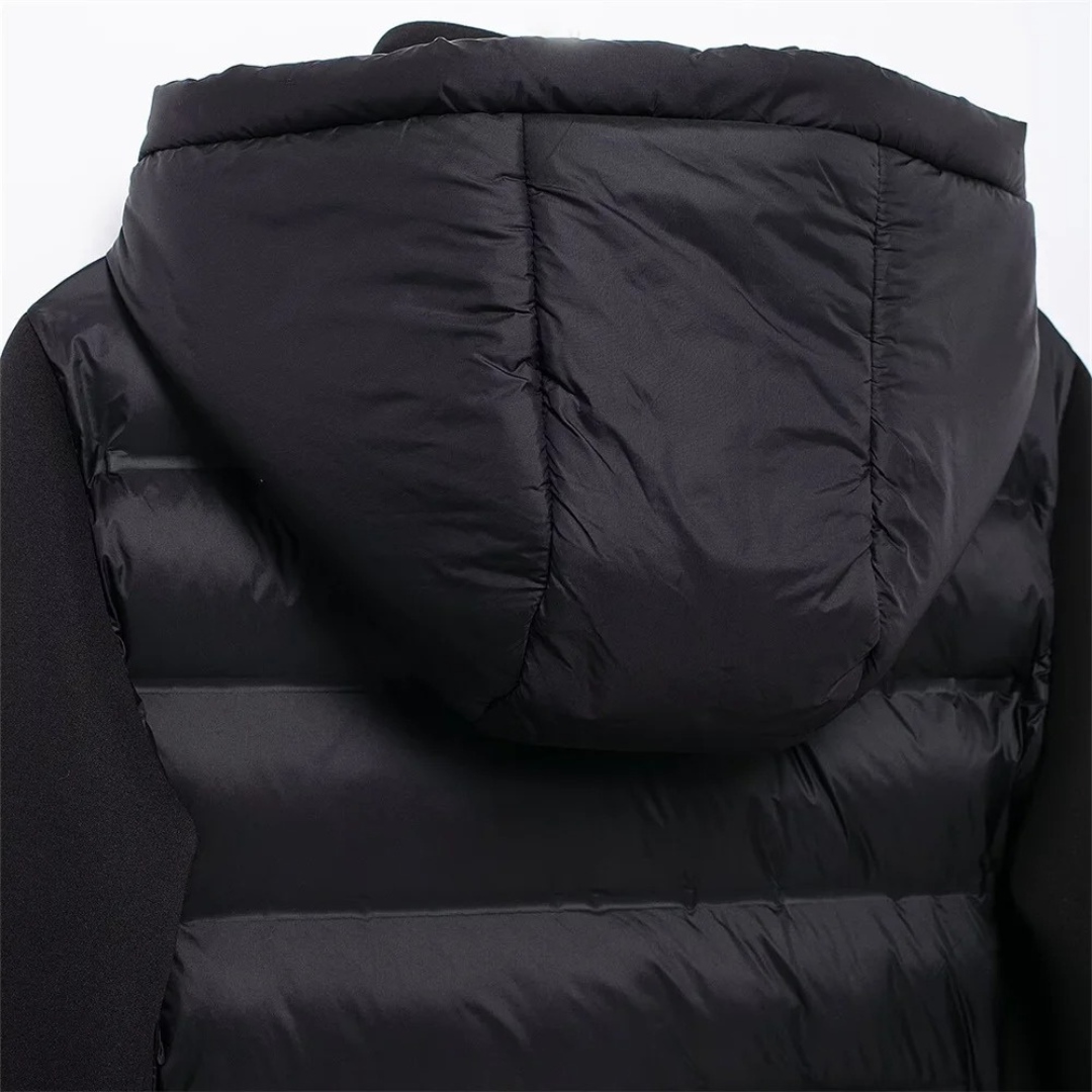 Sylvavilda | Chaqueta Acolchada Ajustada con Capucha