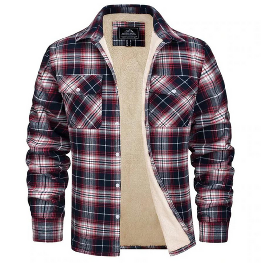 Willy | Camisa Chaqueta de Cuadros con Forro