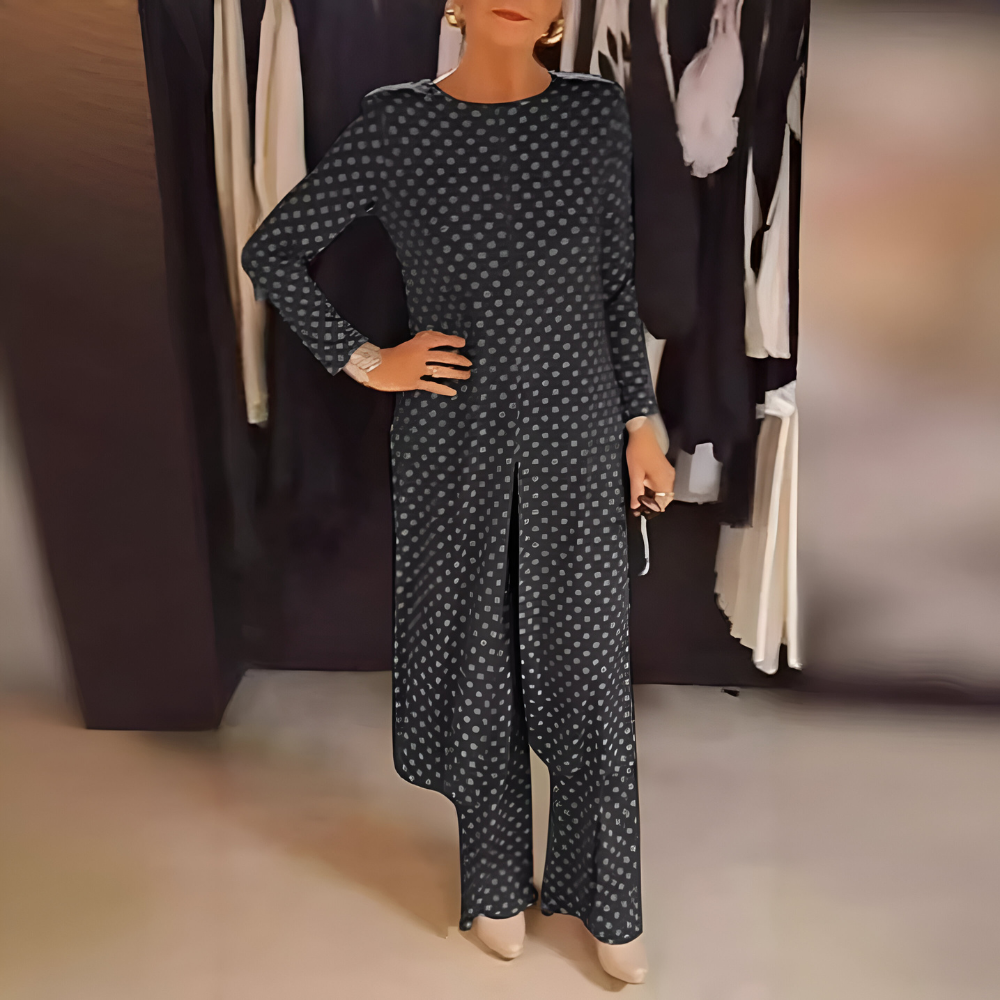 Maryse | Conjunto Mujer Dos Piezas Lunares Elegante