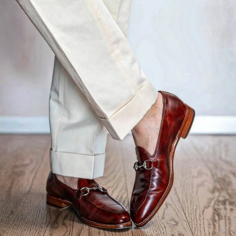 Ravid | Mocasines Sin Cordones Con Detalle De Herradura