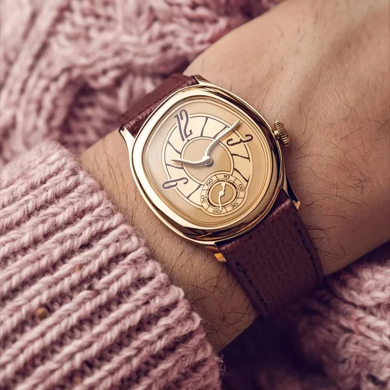 Byll | Reloj con Correa De Cuero Estilo Heritage
