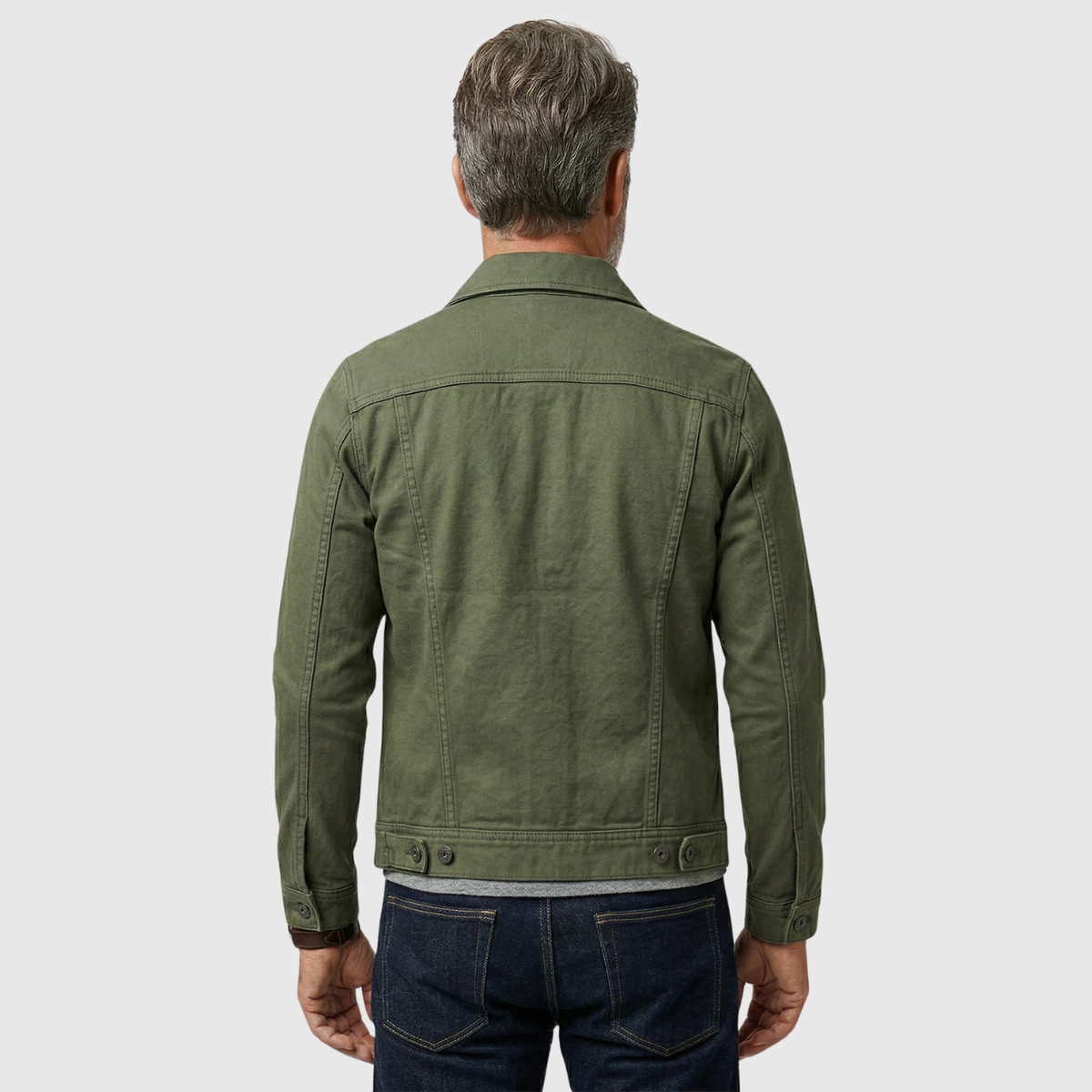 Brecao | Chaqueta de mezclilla clásica con botones