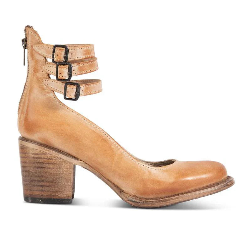 Steffie - Zapatos de Salón Con Tacón Grueso y Tiras