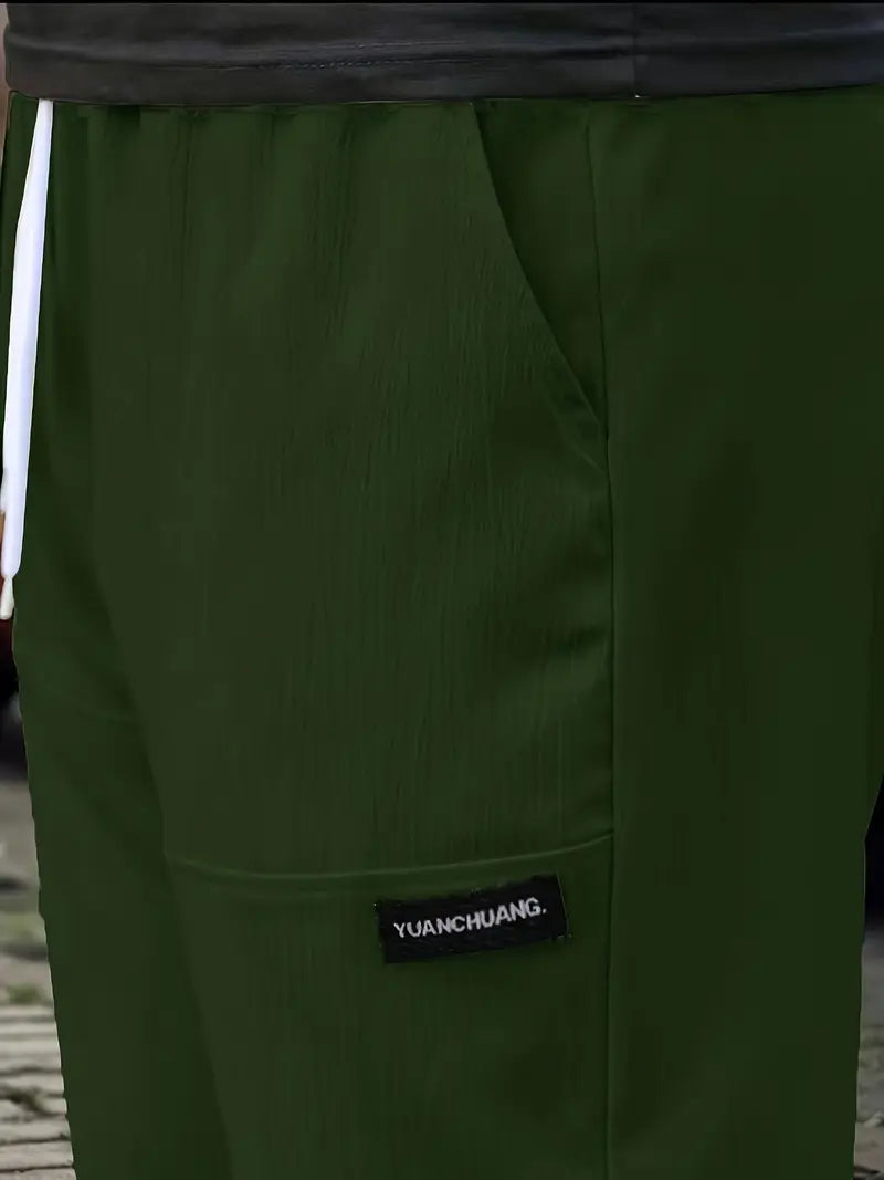 Travys | Pantalones Jogger Rectos Con Cordón y Bolsillos