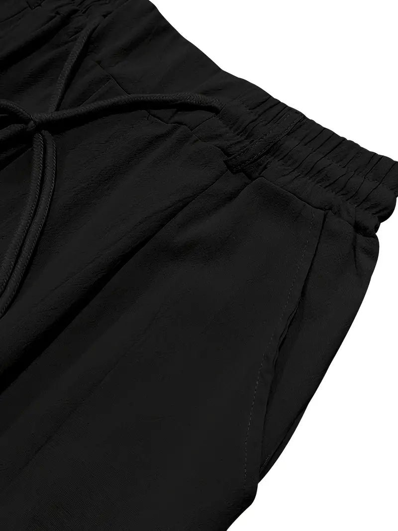 Nichols | Pantalón Lino Hombre Casual Cordón