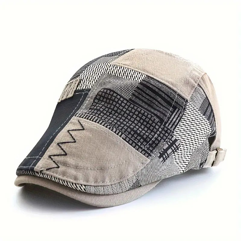 Lebron | Gorra Plana con Diseño de Patchwork