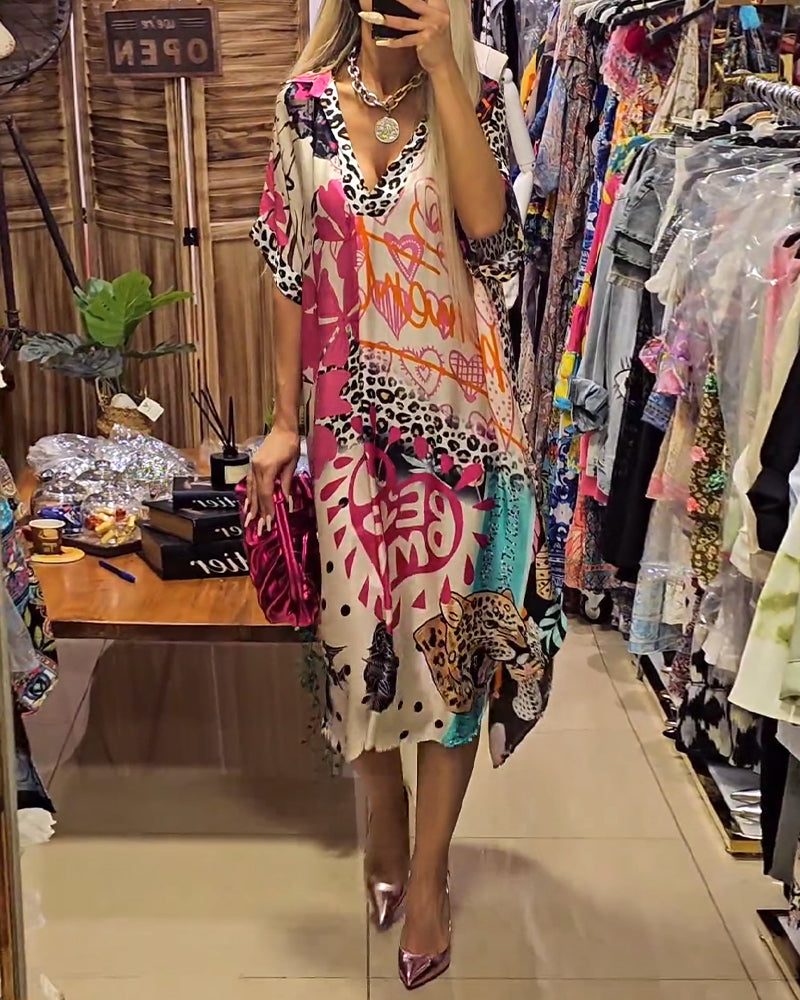 Marianna - Vestido Casual con Cuello en V