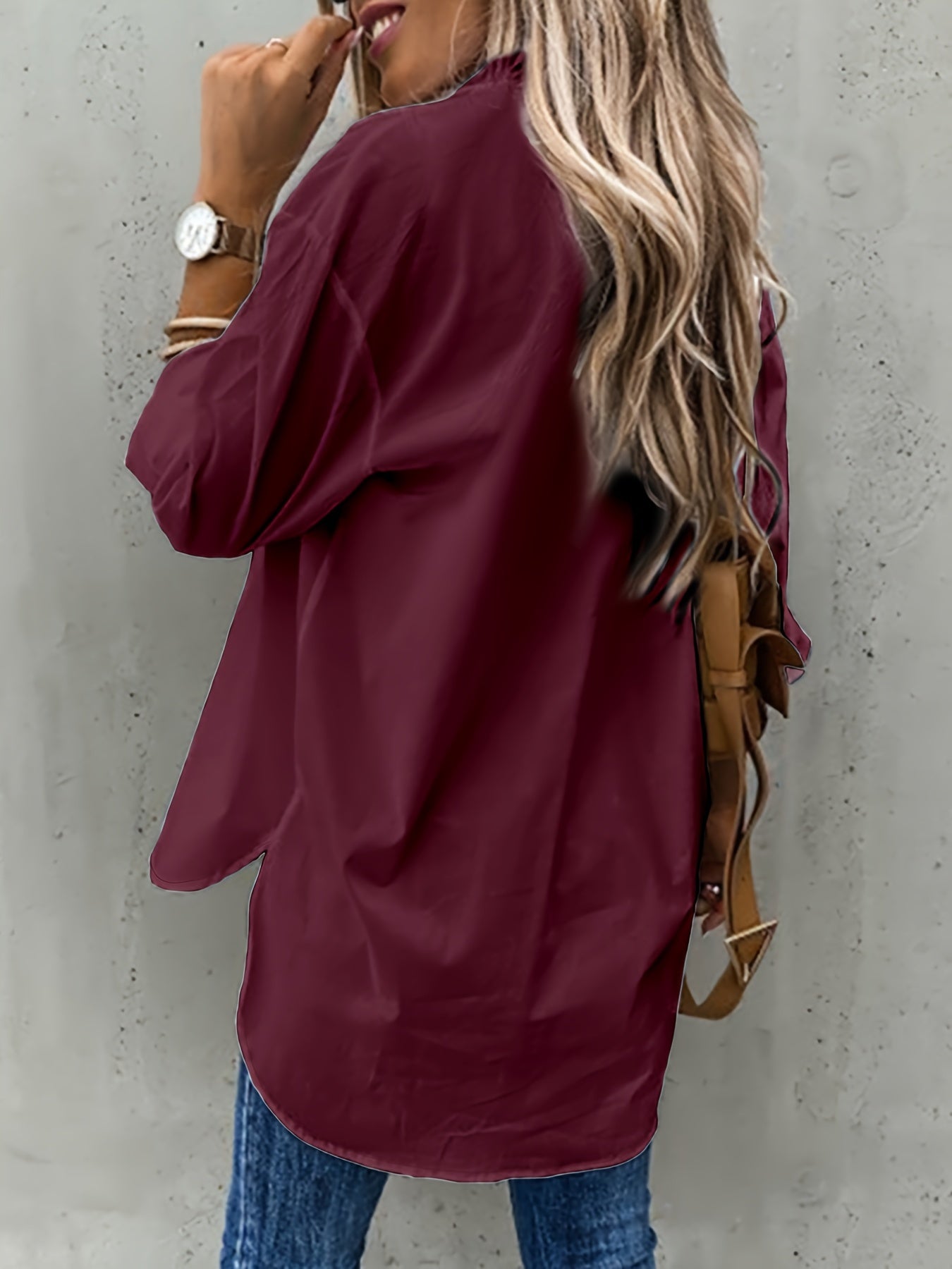 Aziza | Camisa con Botones y Cuello Clásico