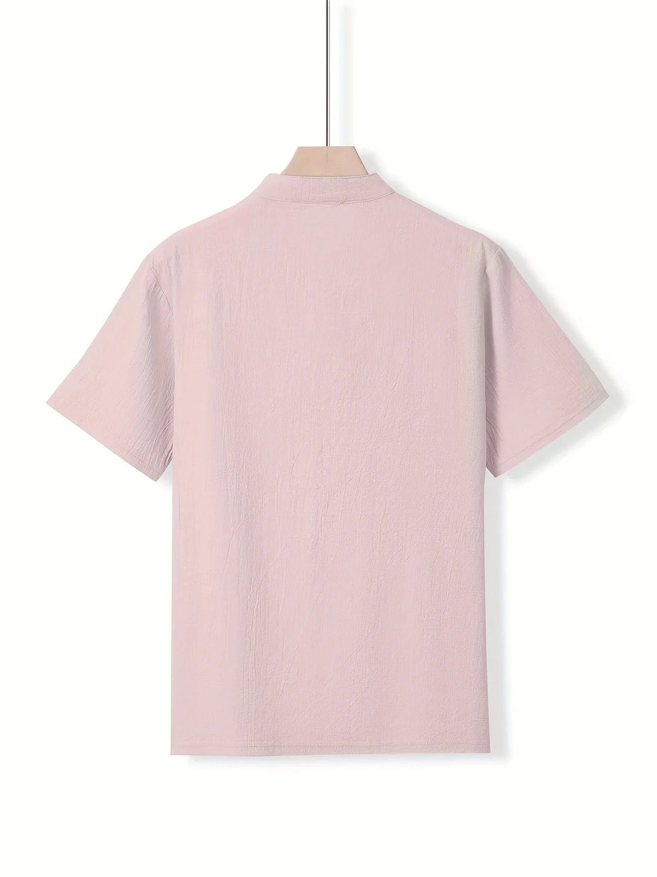 Markos | Camisa Manga Corta Cuello Mao Bolsillo