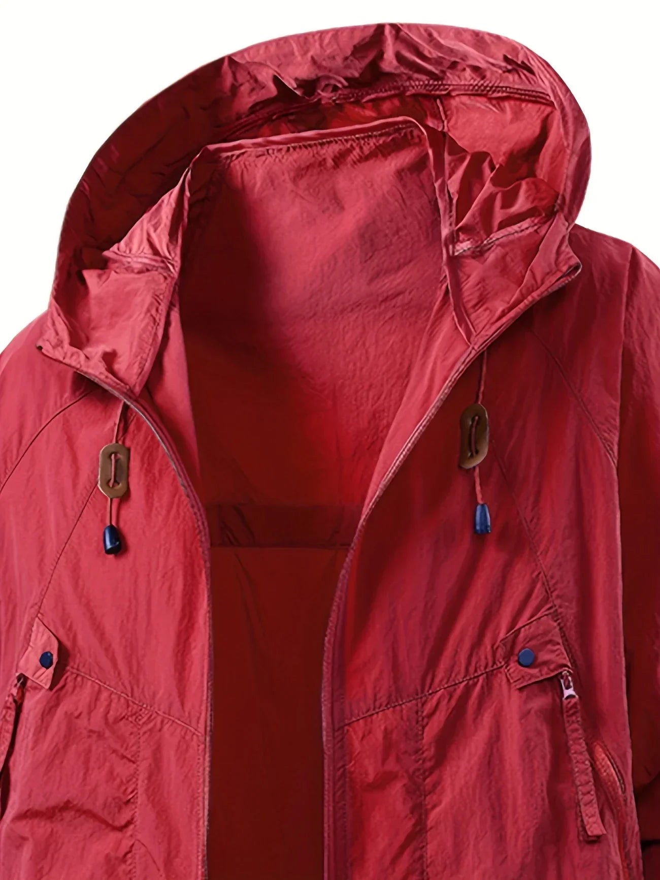 Vrenda | Chaqueta Ligera Con Capucha Y Cremallera Frontal