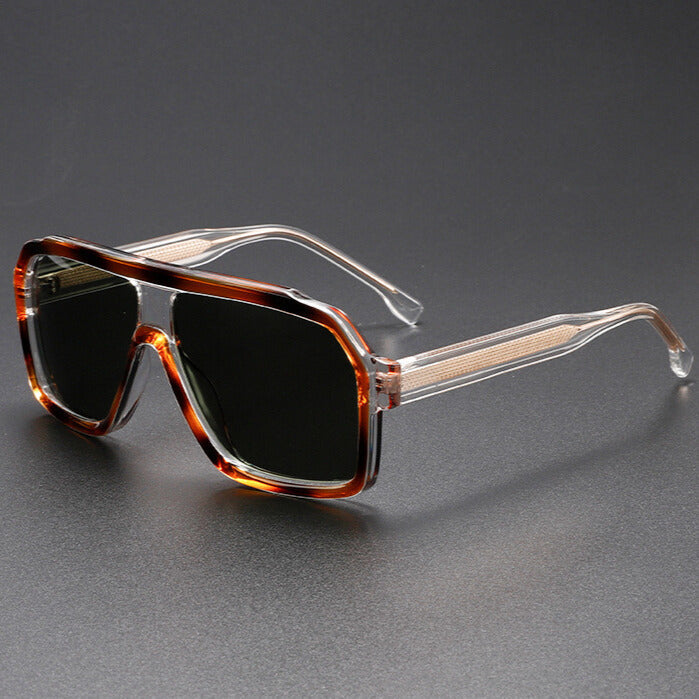 NeoShade - Gafas de sol Cuadradas de Gran Tamaño con Cristales Degradados