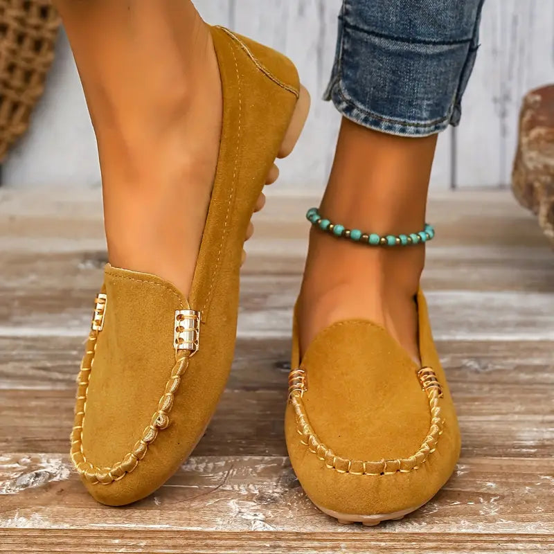 Mitsuko | Mocasines Clásicos Sin Cordones