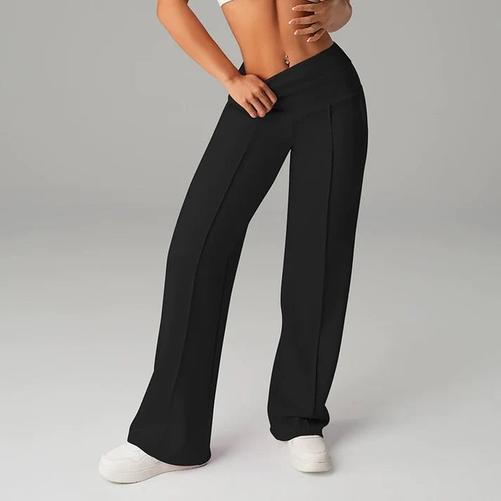 Samanda | Pantalones De Yoga De Pierna Ancha Para Mujer