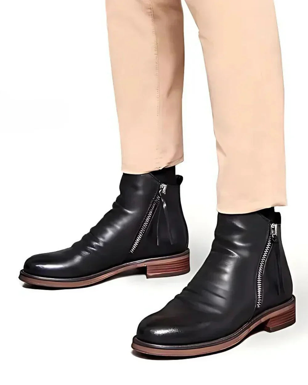 Benes | Botines de Tobillo con Cremallera Lateral
