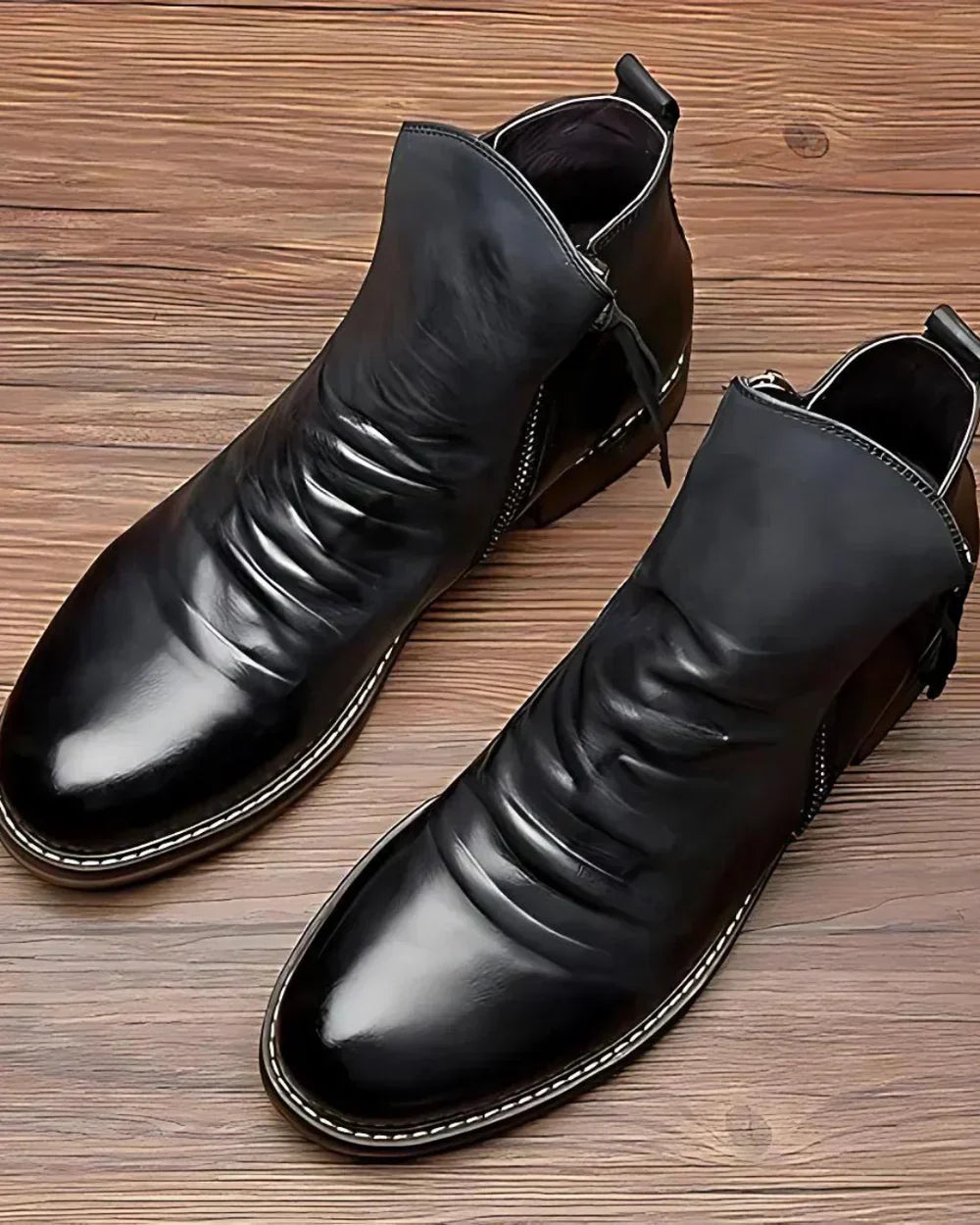 Benes | Botines de Tobillo con Cremallera Lateral