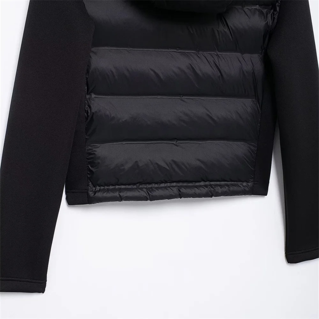 Sylvavilda | Chaqueta Acolchada Ajustada con Capucha
