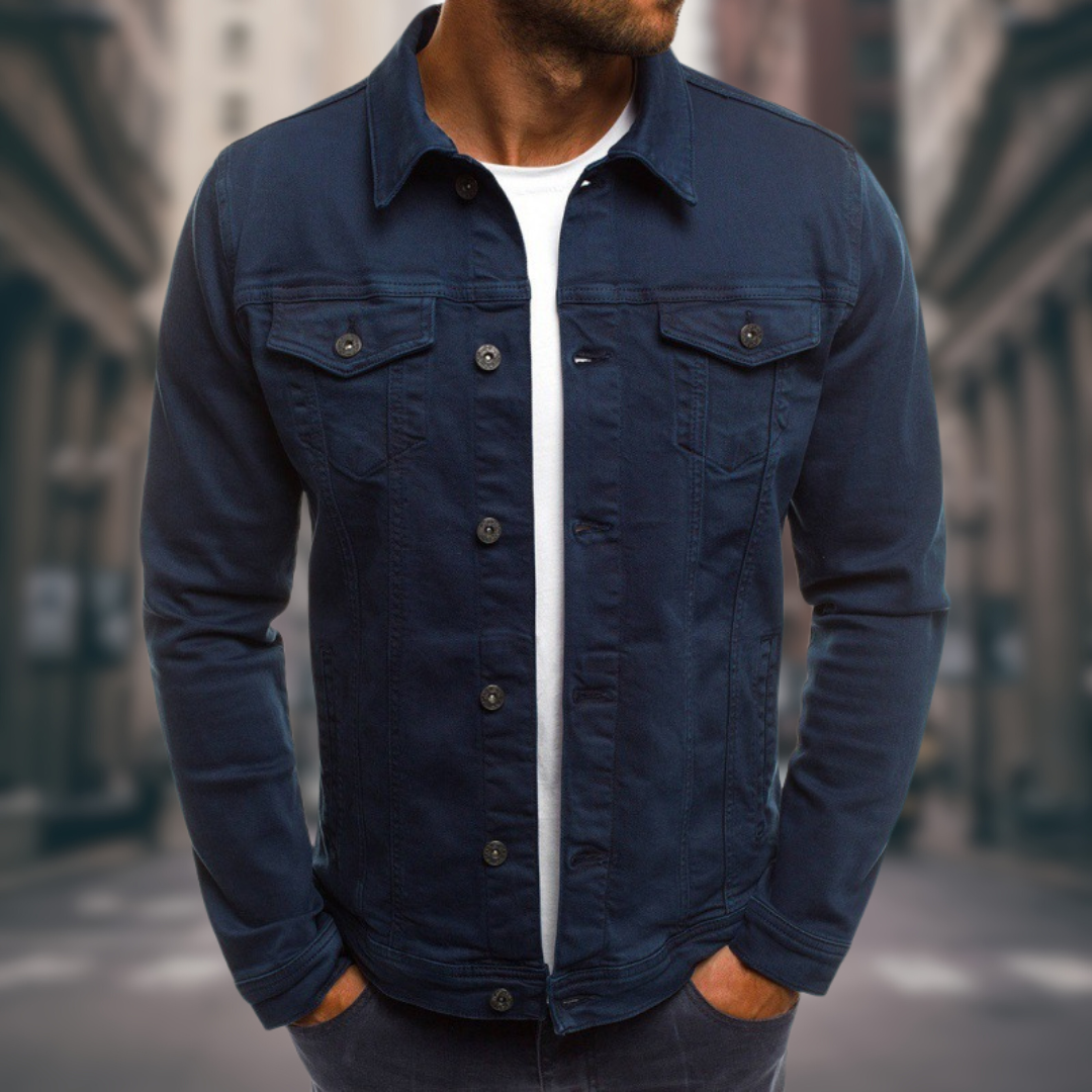 Rolando | Chaqueta De Botones Estilo Vaquero