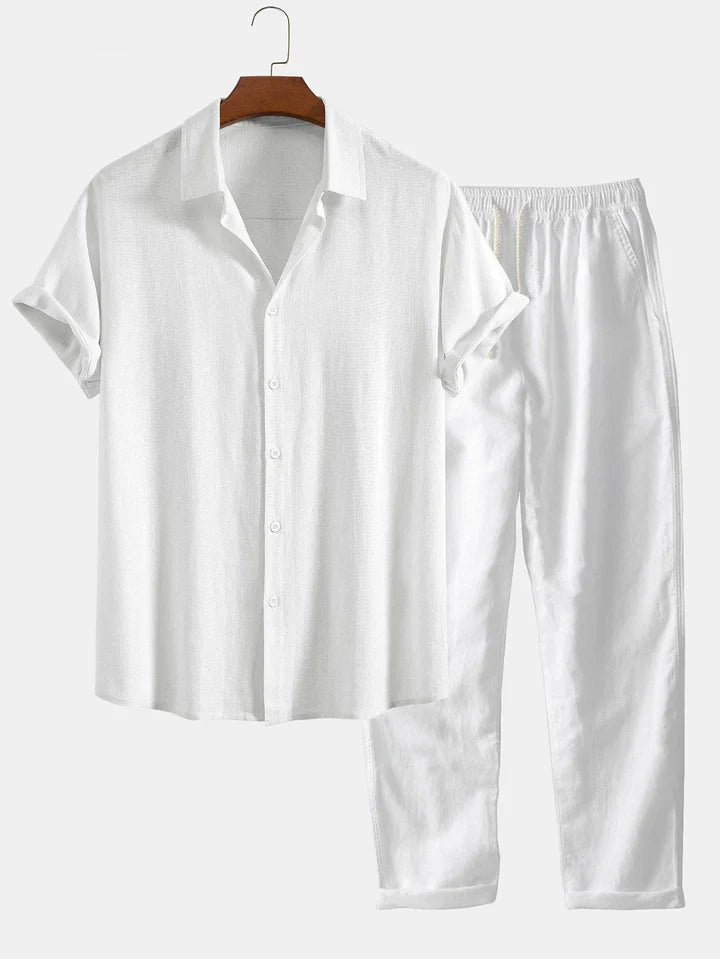 Booker | Conjunto Camisa Manga Corta Pantalón