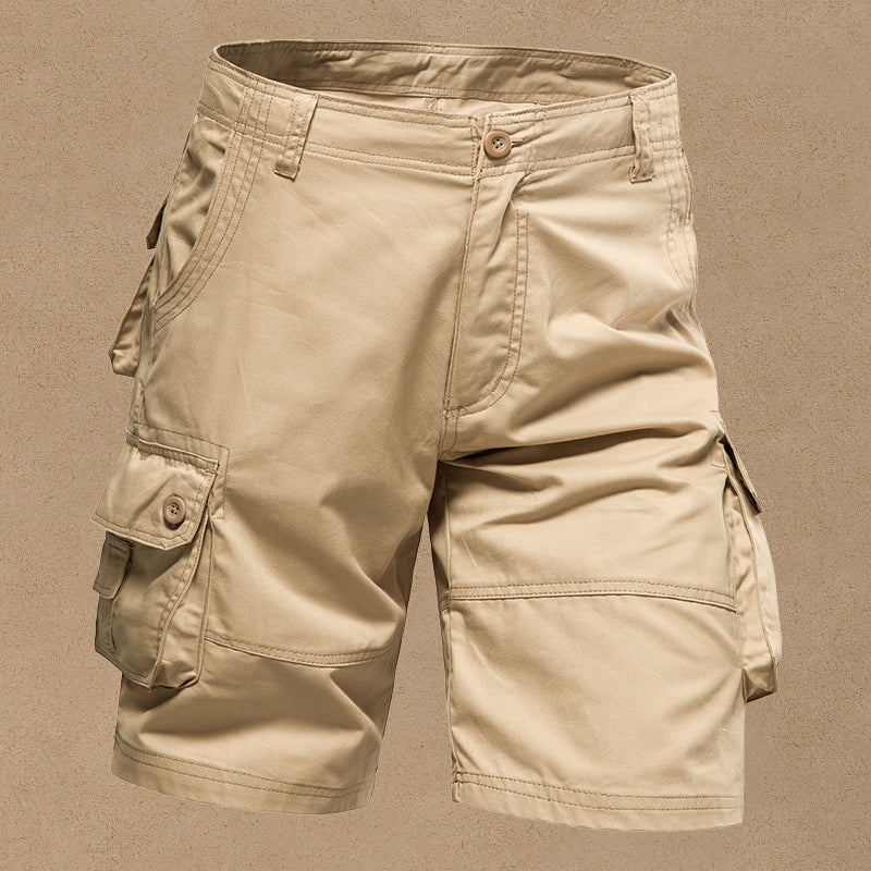 Owen | Bermudas Cargo Hombre Bolsillos Algodón