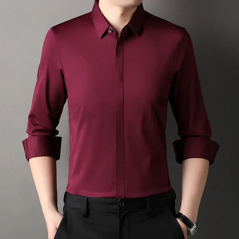 Kusek | Camisa de Manga Larga con Botones