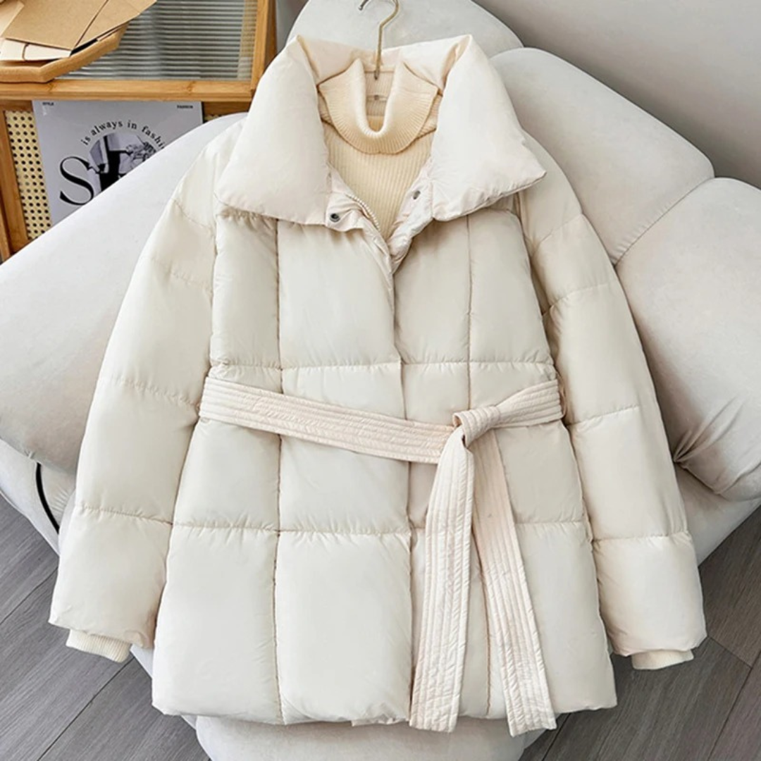 Helieluza | Chaqueta acolchada con cinturón