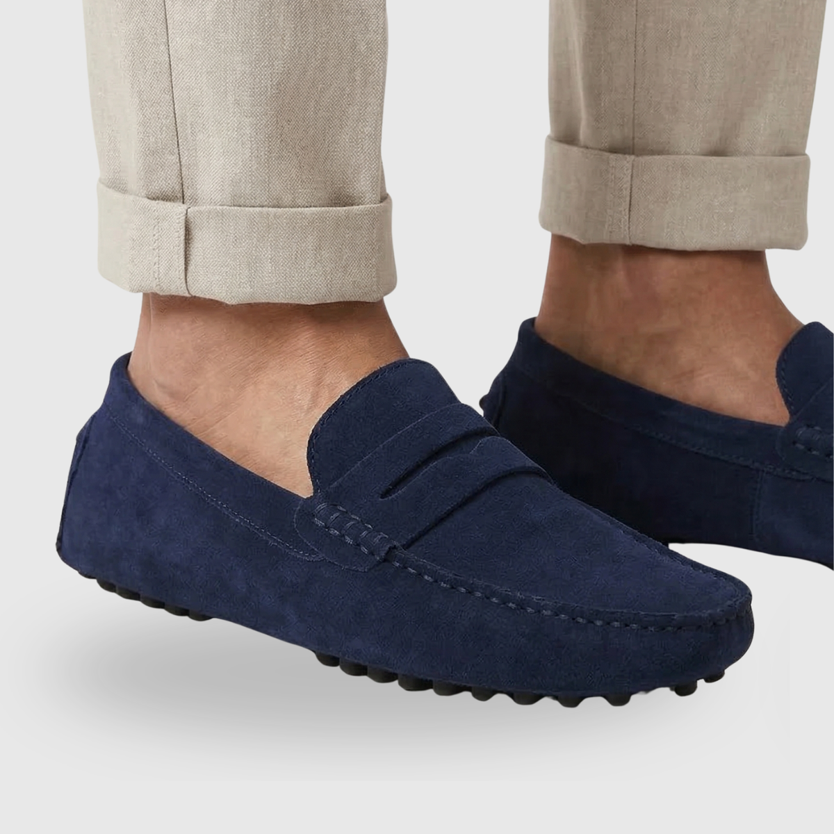 Vortexedge | Mocasines de Suede con Suela Flexible