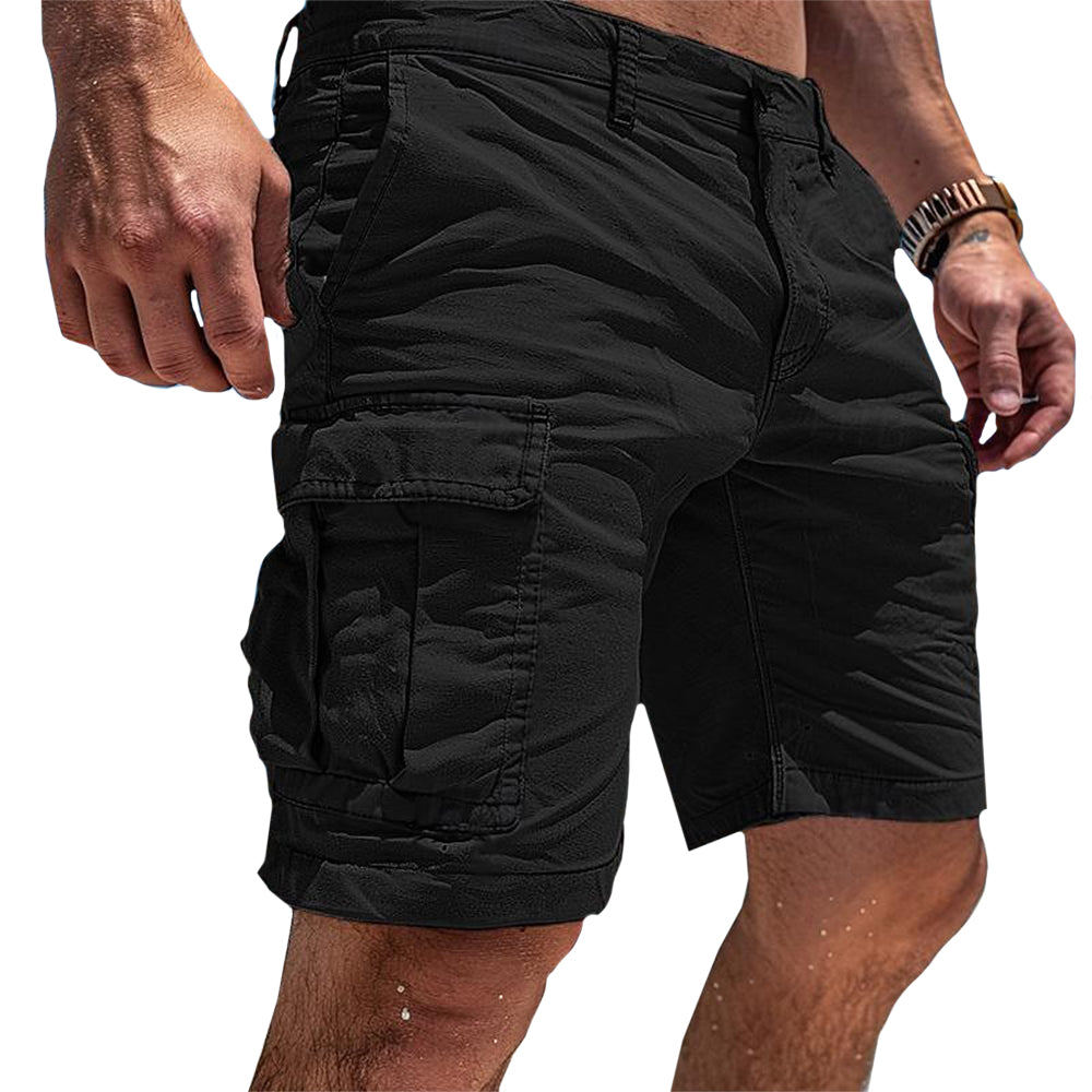Marley | Bermudas Hombre Casual Cargo Multibolsillos